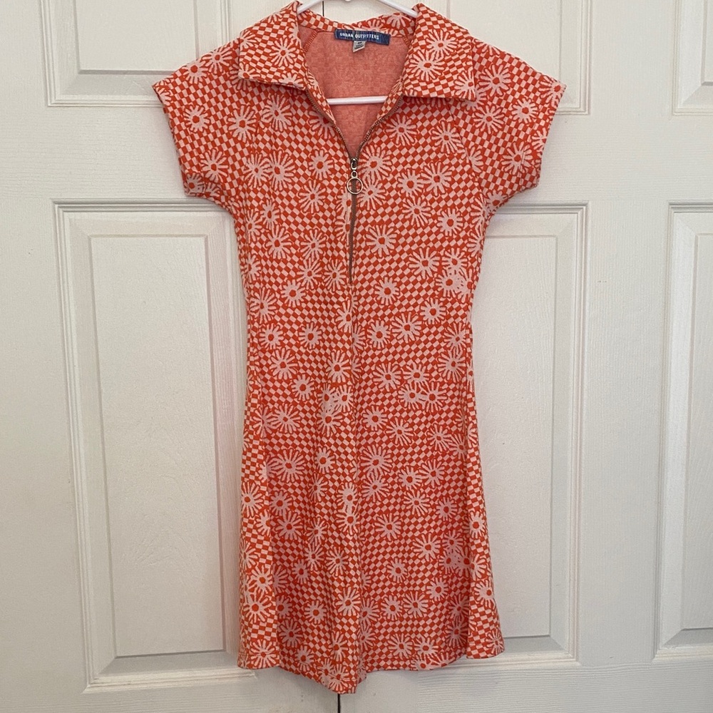 Urban Outfitters Red Floral Dress